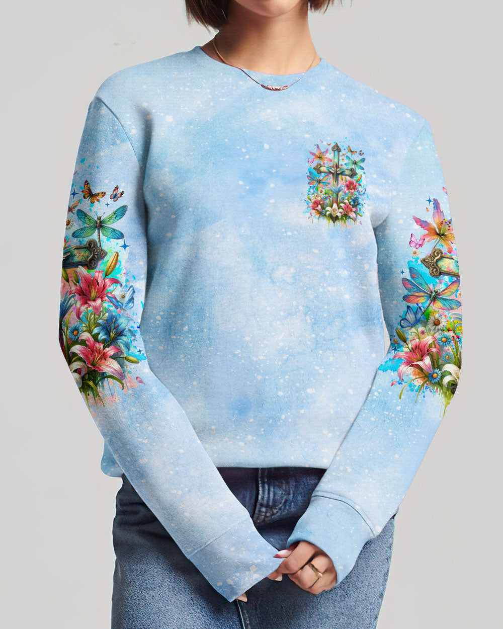 Keep Your Soul Rooted In Gratitude Women's All Over Print Shirt - Tyqy0412232, easychoo.com