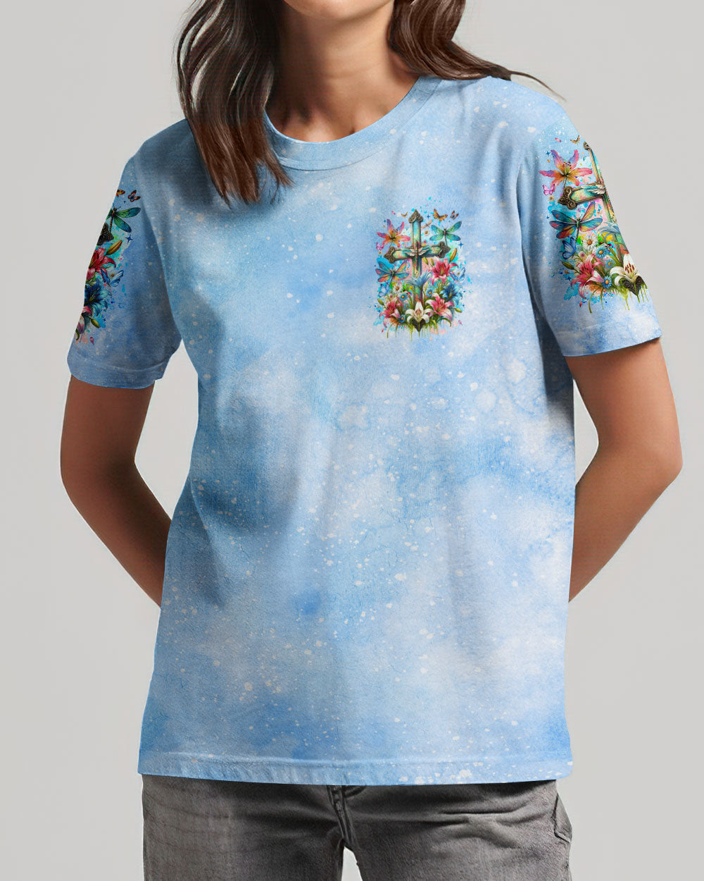Keep Your Soul Rooted In Gratitude Women's All Over Print Shirt - Tyqy0412232, easychoo.com