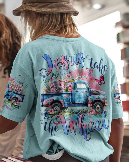 Jesus Take The Wheel Women's All Over Print Shirt - Tytm1702242, easychoo.com