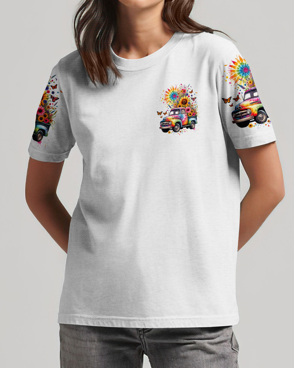 Jesus Take The Wheel Women's All Over Print Shirt - Tytd1611231, easychoo.com