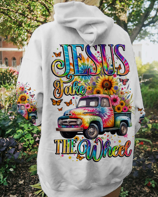 Jesus Take The Wheel Women's All Over Print Shirt - Tytd1611231, easychoo.com