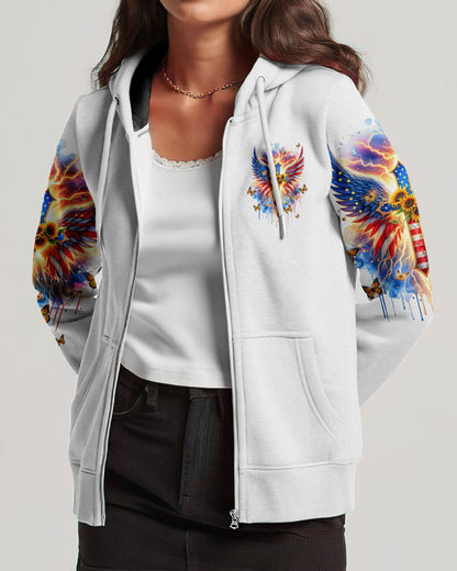 No Matter The Storm Cross Wings Women's All Over Print Shirt - Tltw0912235, easychoo.com