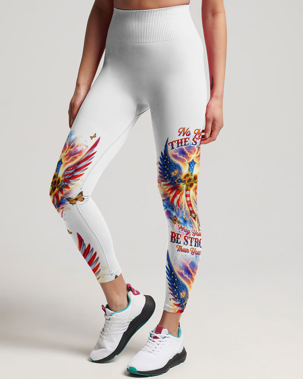 No Matter The Storm Cross Wings Women's All Over Print Shirt - Tltw0912235, easychoo.com