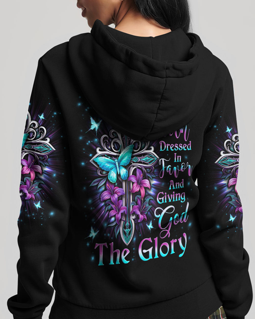 Walking In Faith Dressed In Favor Women's All Over Print Shirt - Yhln2911233, easychoo.com