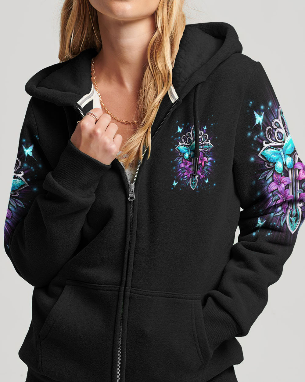 Walking In Faith Dressed In Favor Women's All Over Print Shirt - Yhln2911233, easychoo.com