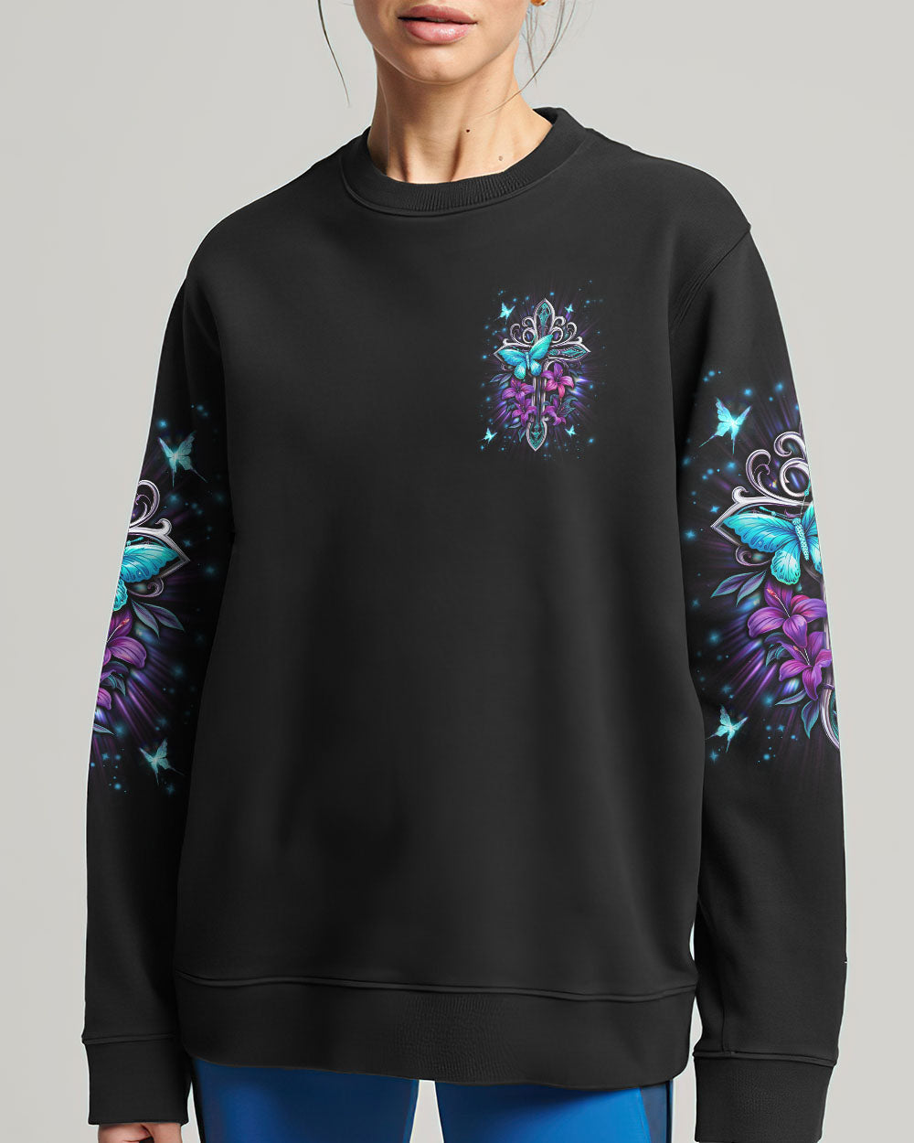 Walking In Faith Dressed In Favor Women's All Over Print Shirt - Yhln2911233, easychoo.com