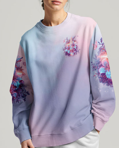 There Is Power In The Name Of Jesus Lilies Women's All Over Print Shirt - Tlno1303242, easychoo.com