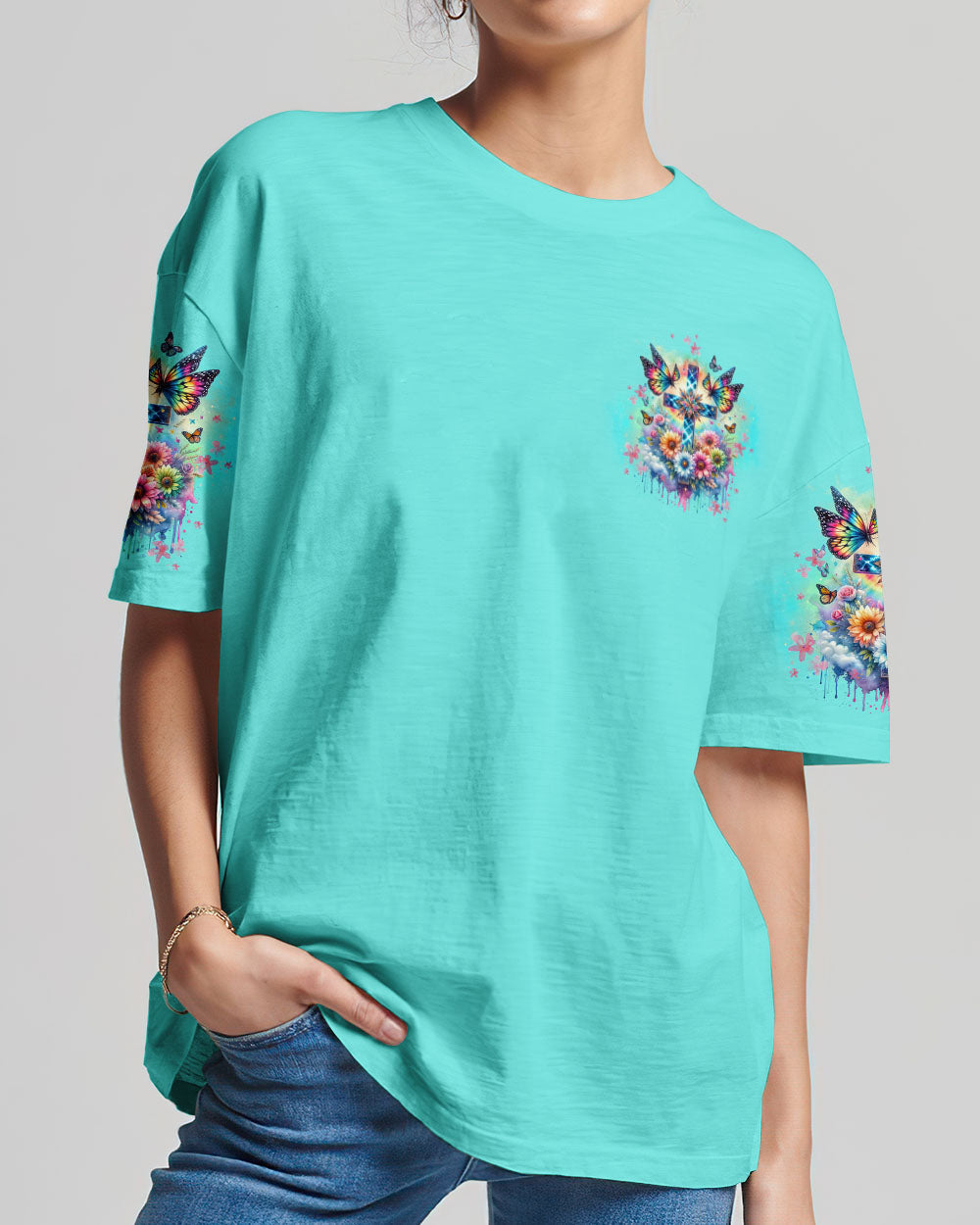 With God All Things Are Possible Women's All Over Print Shirt - Tltw1111234, easychoo.com