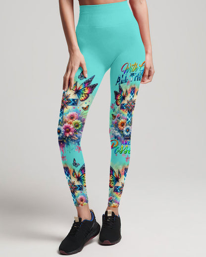 With God All Things Are Possible Women's All Over Print Shirt - Tltw1111234, easychoo.com