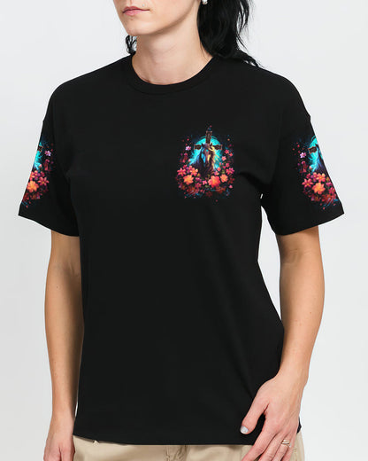 Runs On Jesus And Horses Women's All Over Print Shirt - Yhdu0512233, easychoo.com