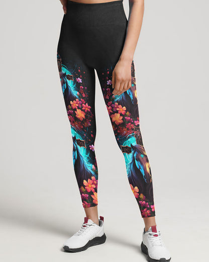 Runs On Jesus And Horses Women's All Over Print Shirt - Yhdu0512233, easychoo.com