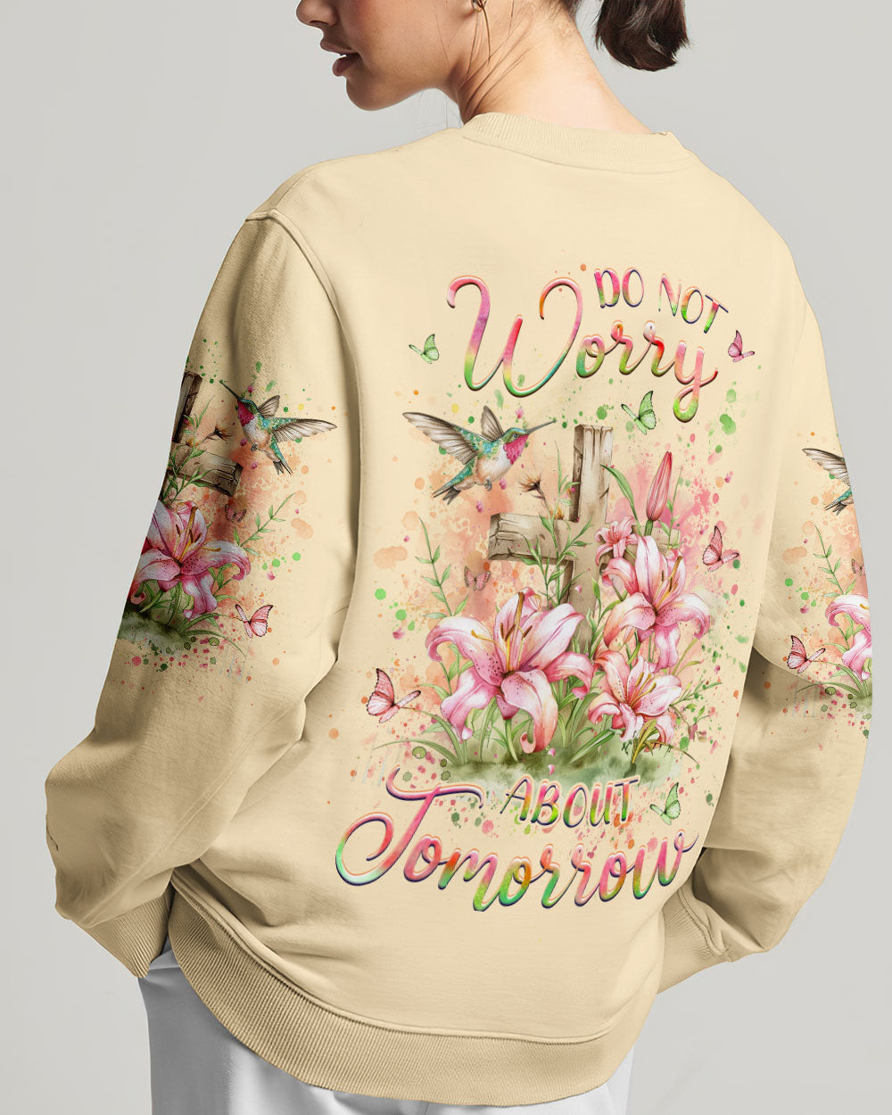 Do Not Worry About Tomorrow Women's All Over Print Shirt - Yhlt0503243, easychoo.com