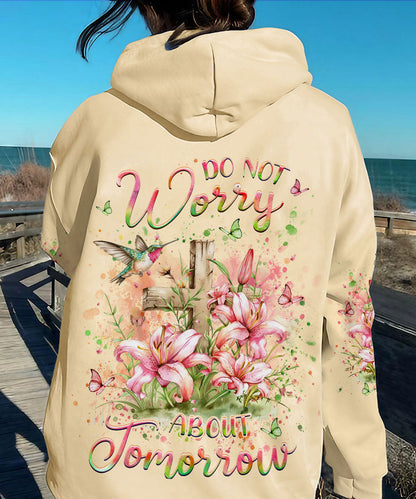 Do Not Worry About Tomorrow Women's All Over Print Shirt - Yhlt0503243, easychoo.com