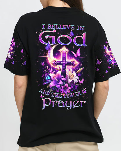 I Believe In God Women's All Over Print Shirt - Yhhn3101243, easychoo.com
