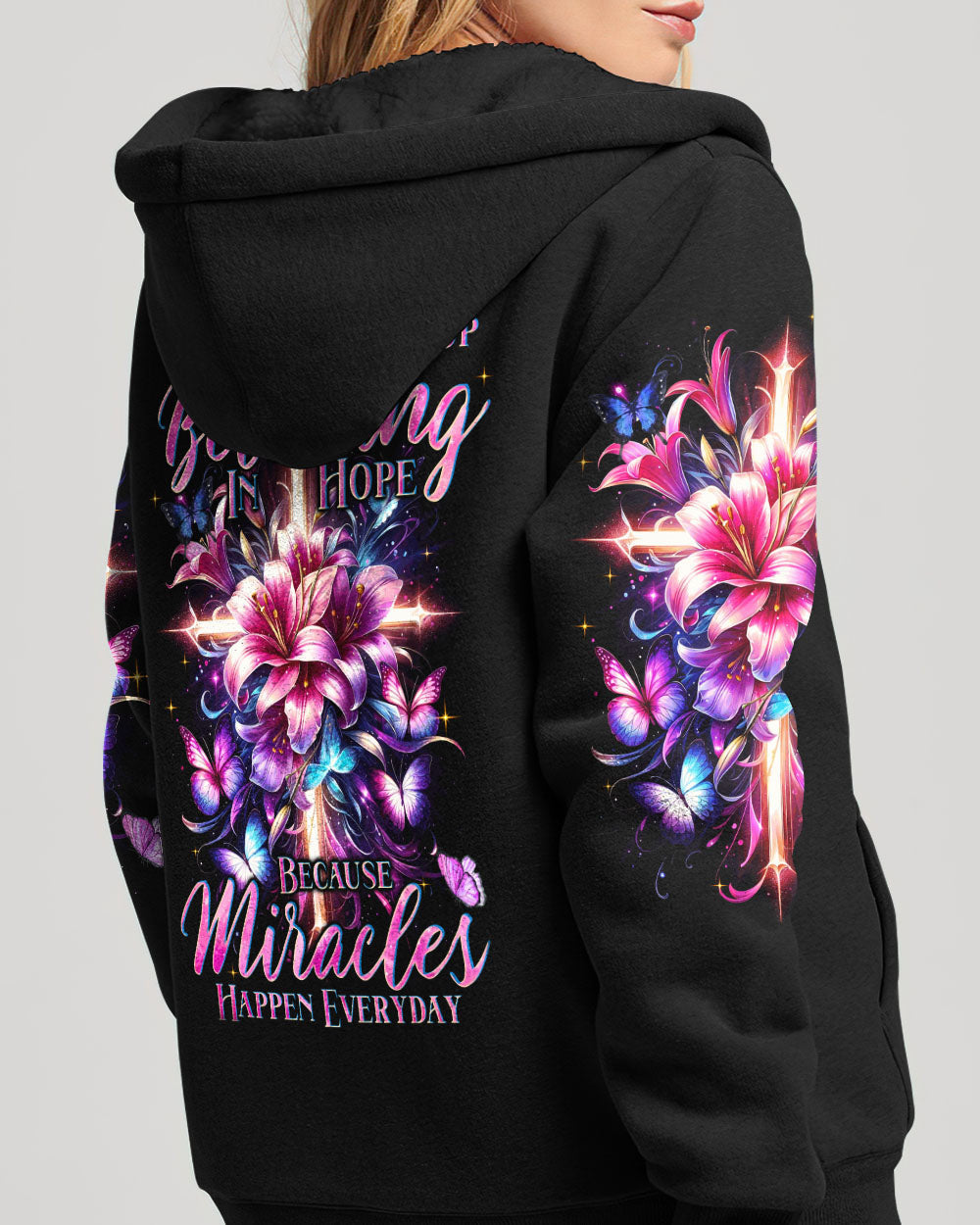 Miracles Happen Everyday Women's All Over Print Shirt - Tyqy1111231, easychoo.com