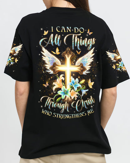 I Can Do All Things Wings Women's All Over Print Shirt - Yhln3011233, easychoo.com