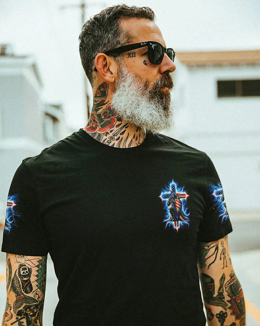 Be A Warrior Not A Worrier Men's All Over Print Shirt - Tlno1212234, easychoo.com