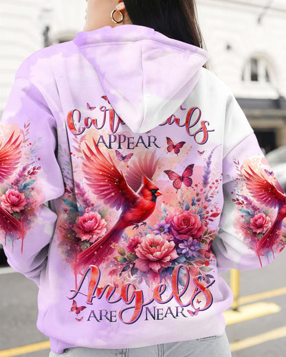 When Cardinals Appear Angels Are Near Women's All Over Print Shirt - Tltr1512232, easychoo.com