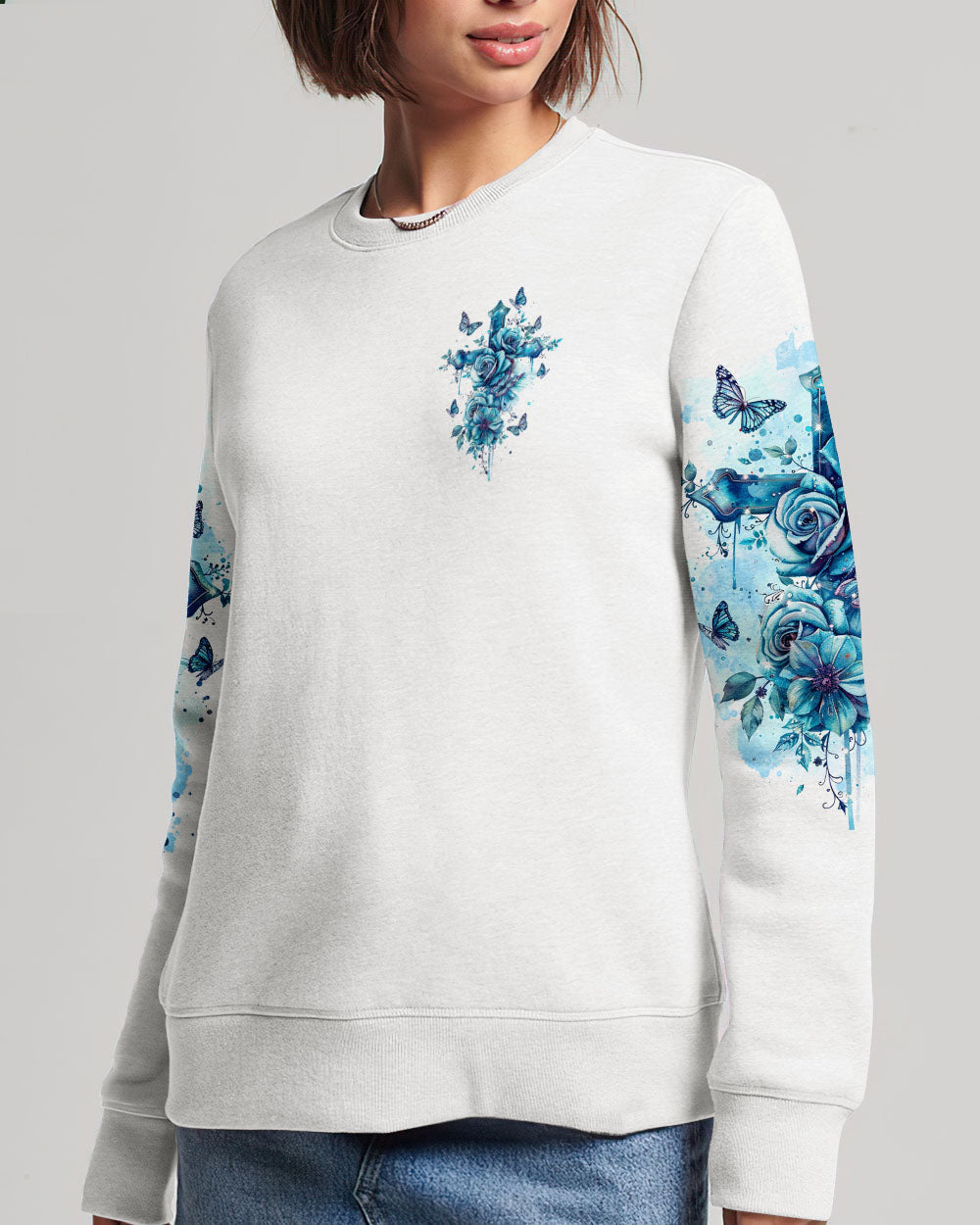 Just A Girl Who Loves Jesus Women's All Over Print Shirt - Tltr0103249, easychoo.com