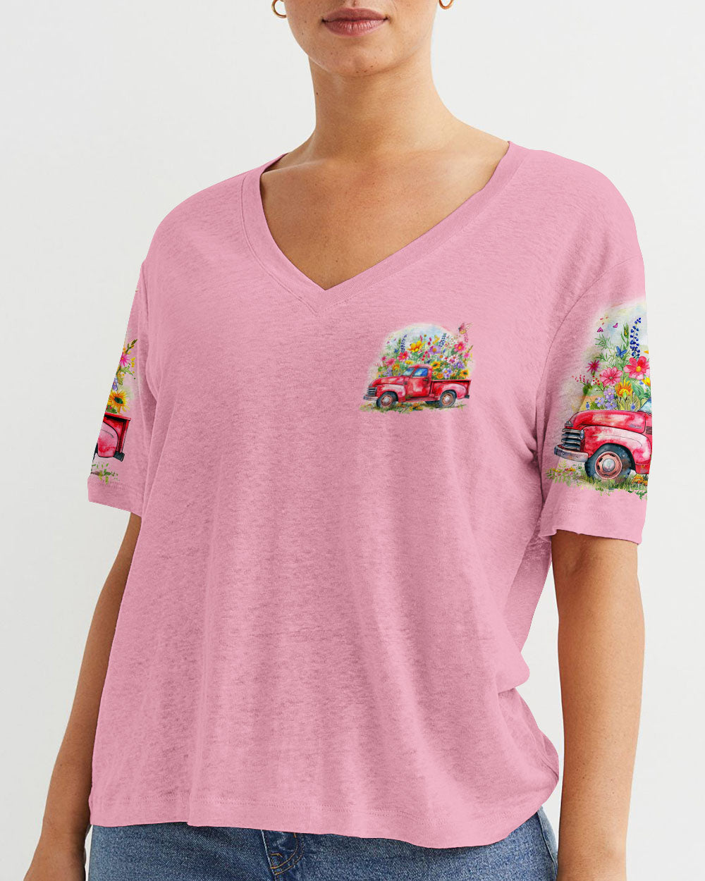 Jesus Take The Wheel Women's All Over Print Shirt - Tyqy0204242, easychoo.com