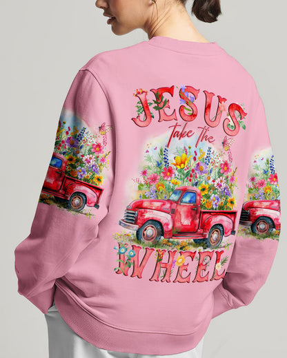 Jesus Take The Wheel Women's All Over Print Shirt - Tyqy0204242, easychoo.com