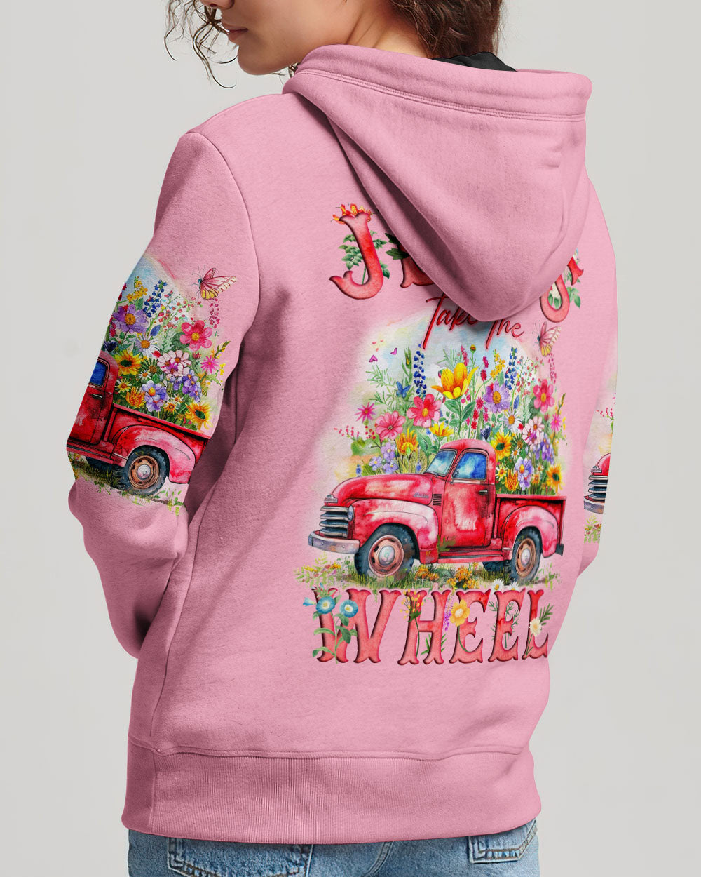 Jesus Take The Wheel Women's All Over Print Shirt - Tyqy0204242, easychoo.com