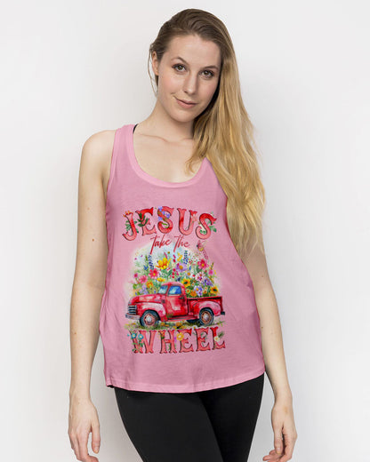 Jesus Take The Wheel Women's All Over Print Shirt - Tyqy0204242, easychoo.com