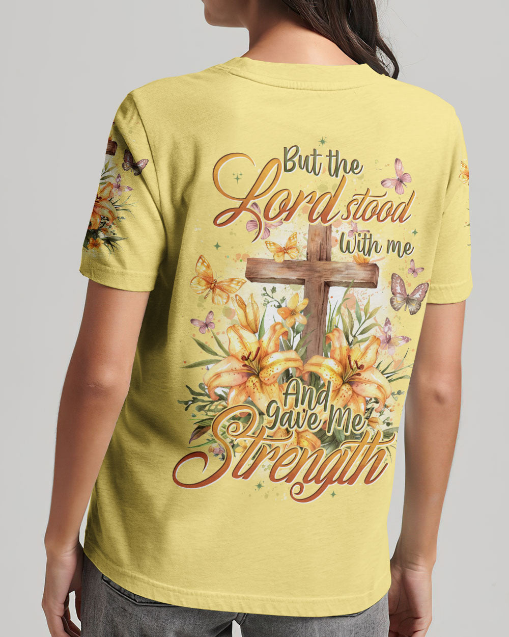 Lord Stood With Me Women's All Over Print Shirt - Tytd2903245, easychoo.com