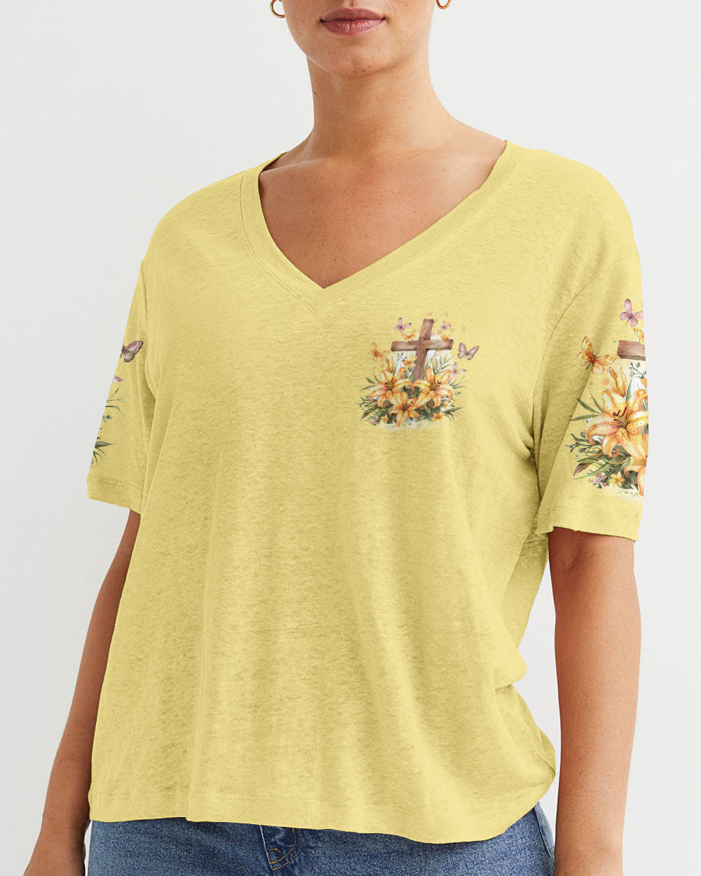 Lord Stood With Me Women's All Over Print Shirt - Tytd2903245, easychoo.com