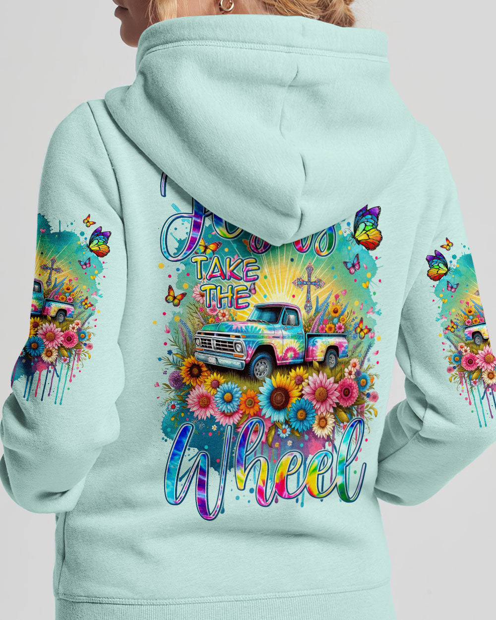 Jesus Take The Wheel Women's All Over Print Shirt - Tytm1411233, easychoo.com