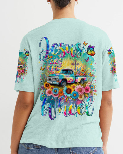Jesus Take The Wheel Women's All Over Print Shirt - Tytm1411233, easychoo.com