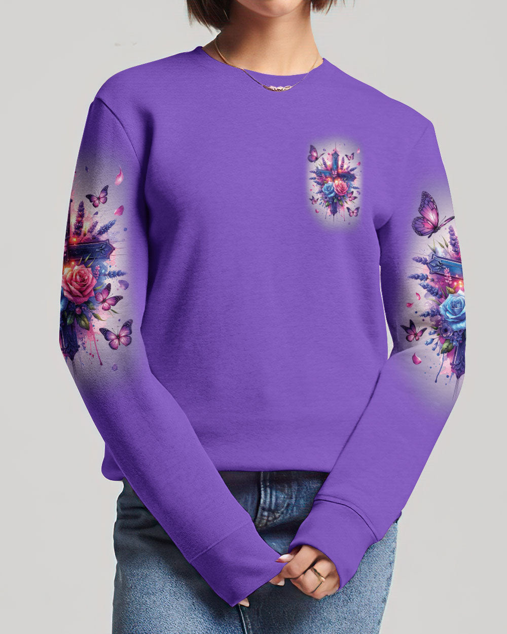 Jesus Is My Savior Women's All Over Print Shirt - Tytd1001242, easychoo.com