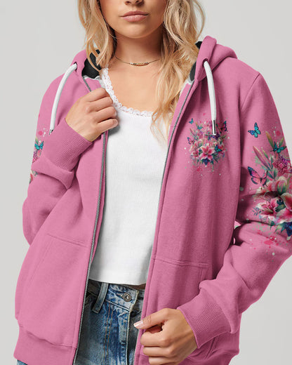 Worry Ends When Faith Begins Women's All Over Print Shirt - Yhdu2201243, easychoo.com