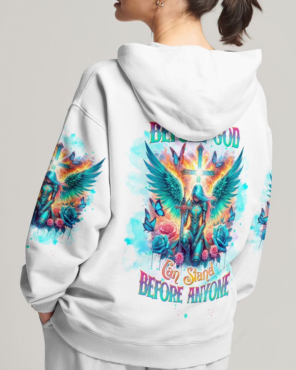 She Who Kneels Before God Warrior Women's All Over Print Shirt - Tltw0403244, easychoo.com