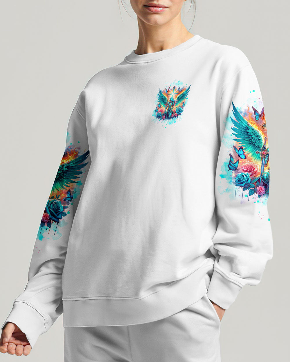 She Who Kneels Before God Warrior Women's All Over Print Shirt - Tltw0403244, easychoo.com