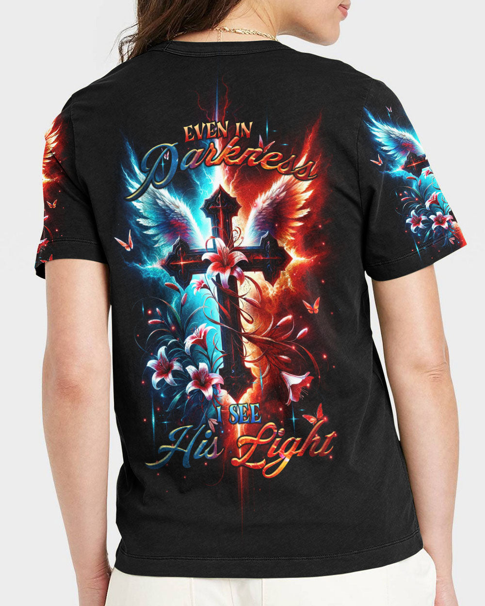 Even In Darkness Women's All Over Print Shirt - Tltr2011234, easychoo.com