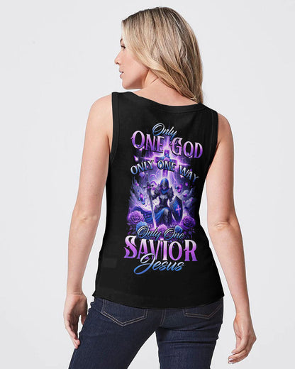 Only One God Women's All Over Print Shirt - Tytd1812234, easychoo.com