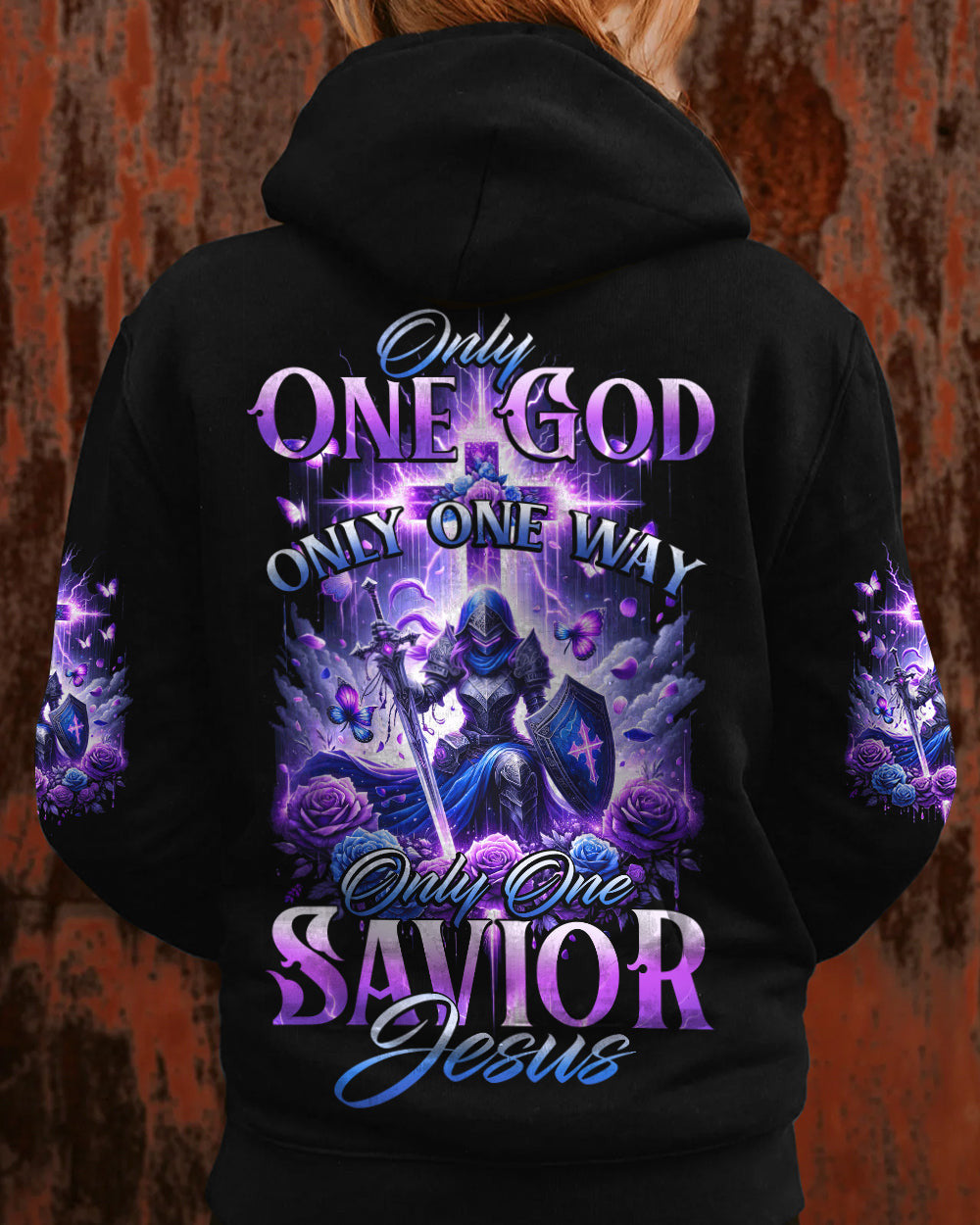 Only One God Women's All Over Print Shirt - Tytd1812234, easychoo.com