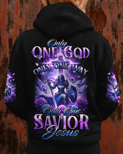 Only One God Women's All Over Print Shirt - Tytd1812234, easychoo.com