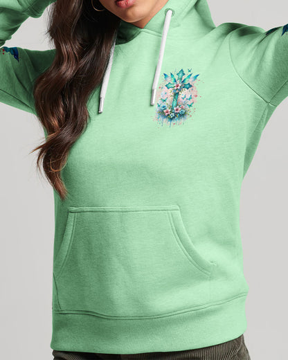 I've Got Angels Cross Flower Women's All Over Print Shirt - Tlnt1212234, easychoo.com