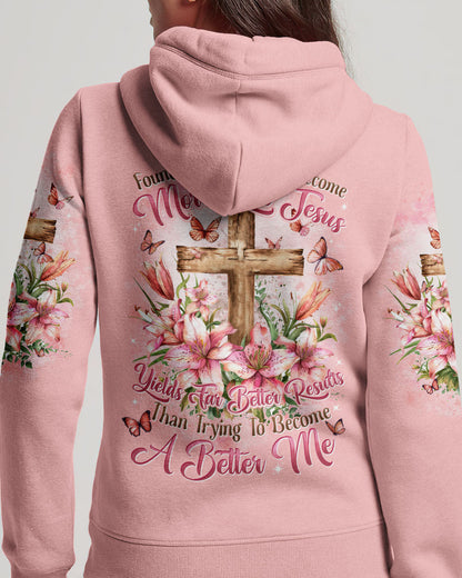 Trying To Become More Like Jesus Women's All Over Print Shirt - Tytd2503241, easychoo.com