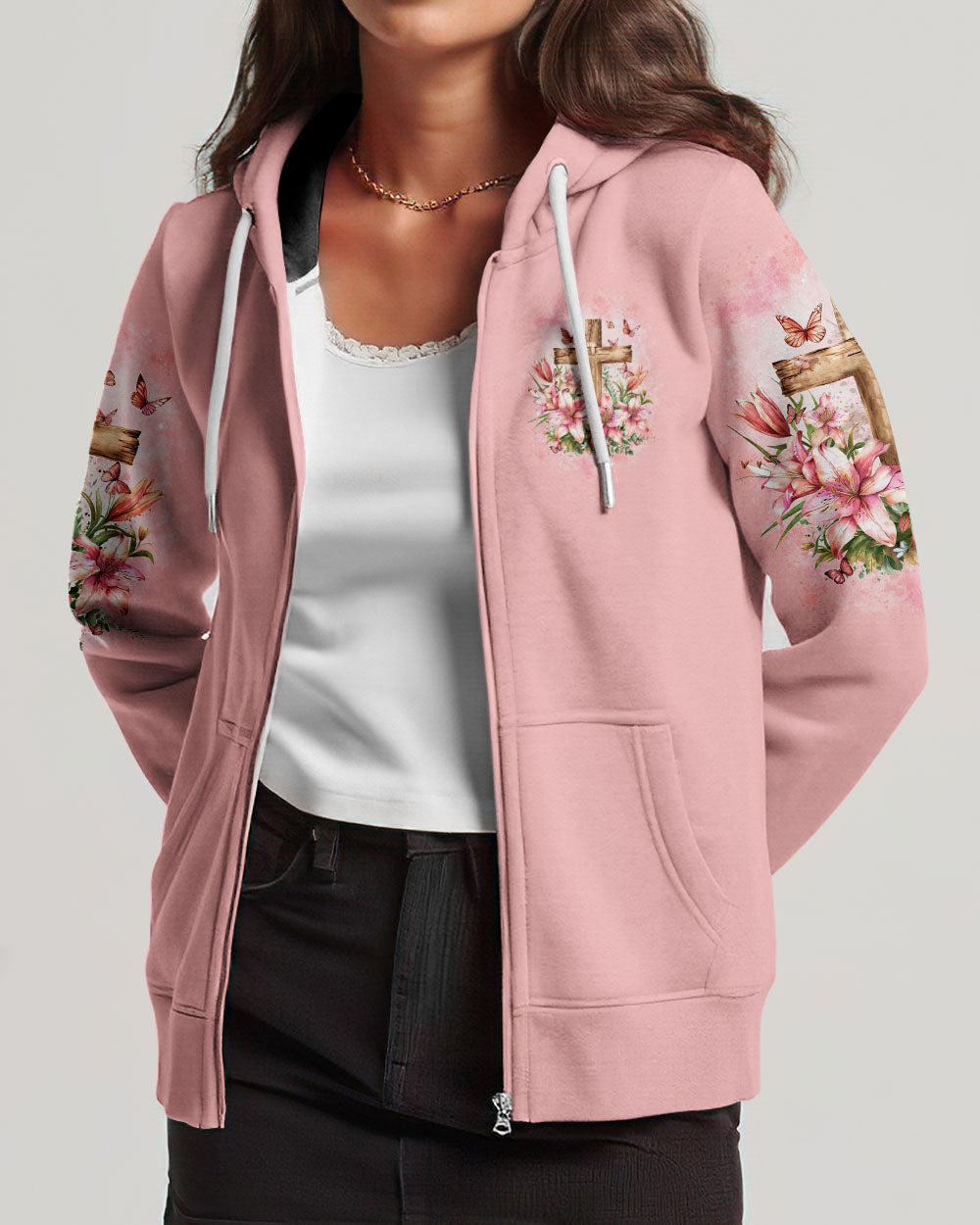 Trying To Become More Like Jesus Women's All Over Print Shirt - Tytd2503241, easychoo.com