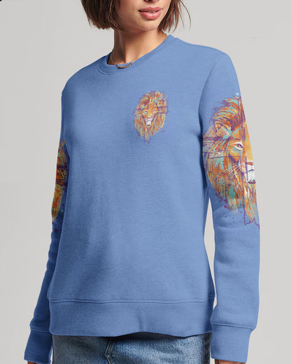 I Will Not Be Shaken Lion Women's All Over Print Shirt - Tytm2401244, easychoo.com