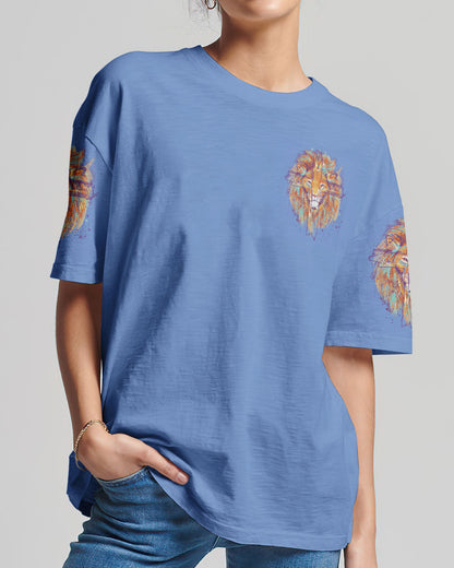 I Will Not Be Shaken Lion Women's All Over Print Shirt - Tytm2401244, easychoo.com