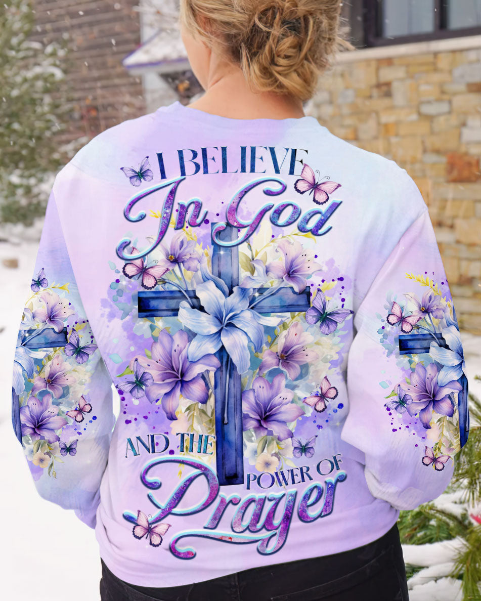 I Believe In God Women's All Over Print Shirt - Tltr2512235, easychoo.com