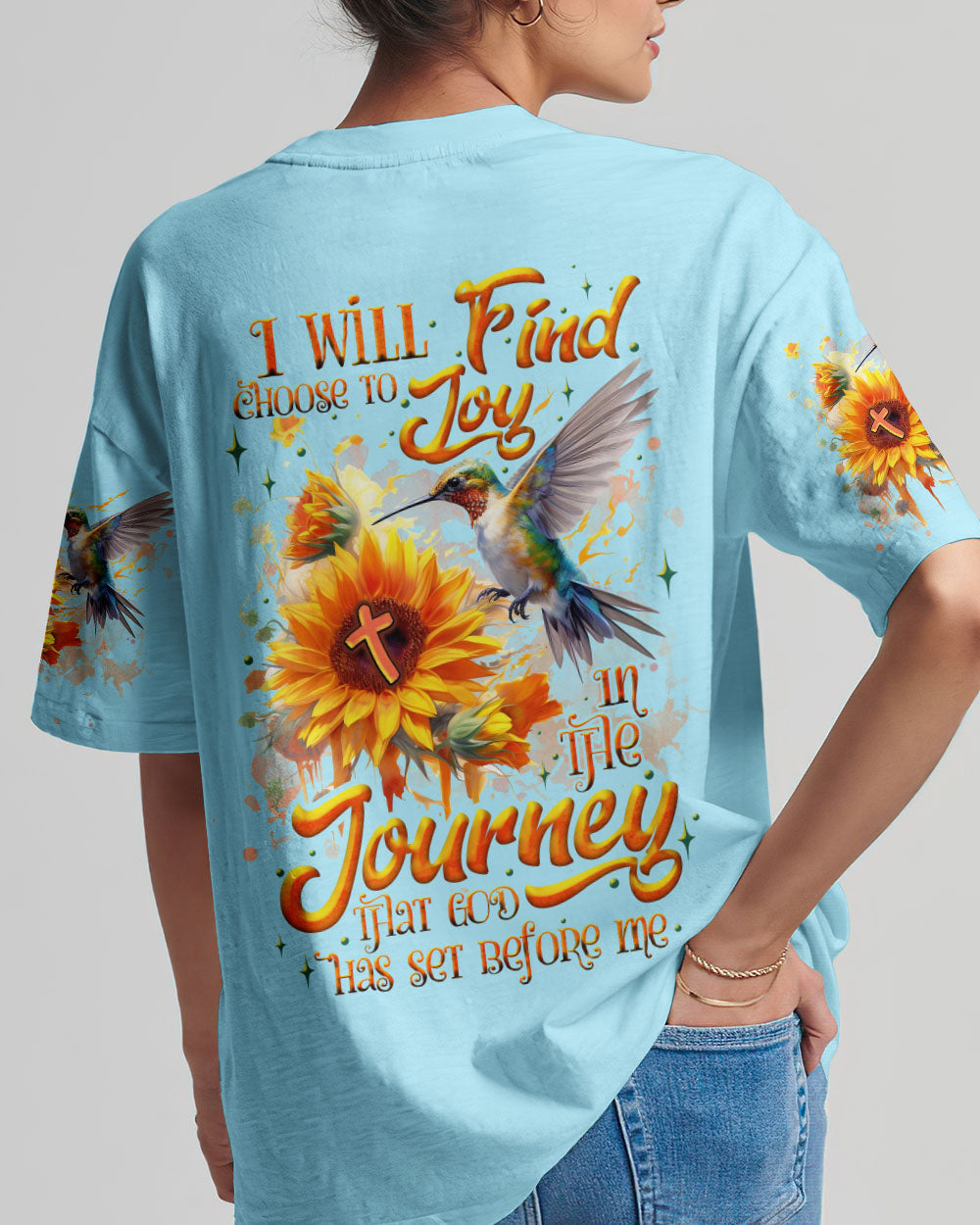 I Will Choose To Find Joy Women's All Over Print Shirt - Tlnz0609234, easychoo.com