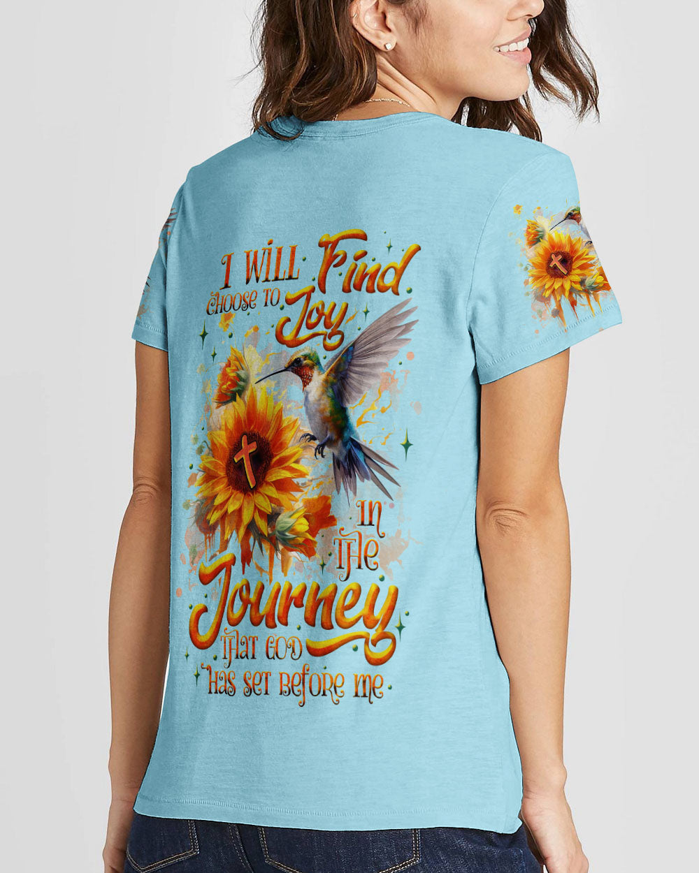 I Will Choose To Find Joy Women's All Over Print Shirt - Tlnz0609234, easychoo.com