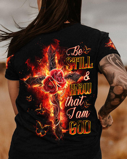 Be still And Know That I am God Women's All Over Print Shirt - Tltw1707233, easychoo.com