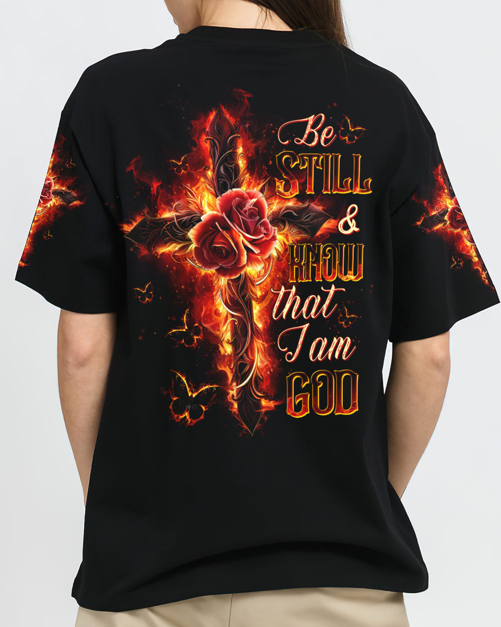 Be still And Know That I am God Women's All Over Print Shirt - Tltw1707233, easychoo.com