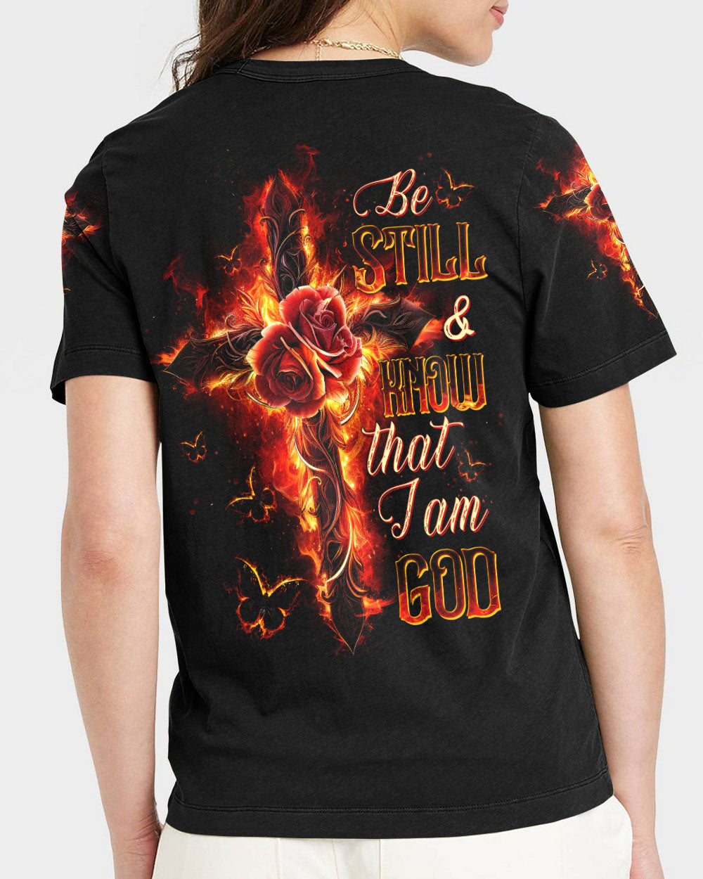 Be still And Know That I am God Women's All Over Print Shirt - Tltw1707233, easychoo.com